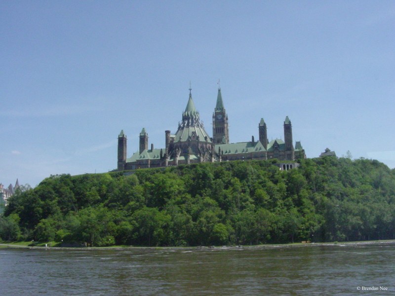 Ottawa - 144 Parliment from boat